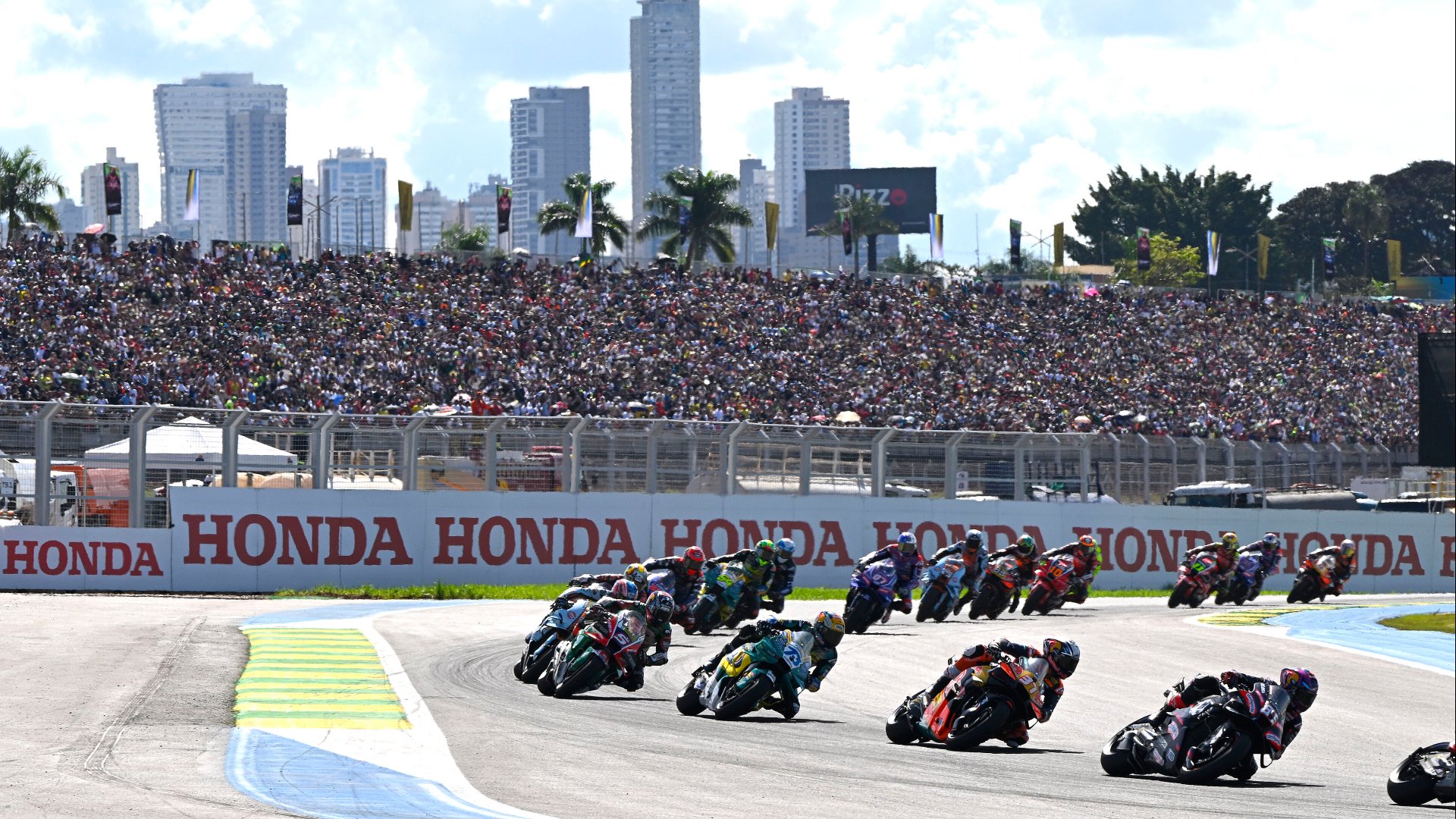 MotoGP statement explains Brazil GP surface issues and race reduction