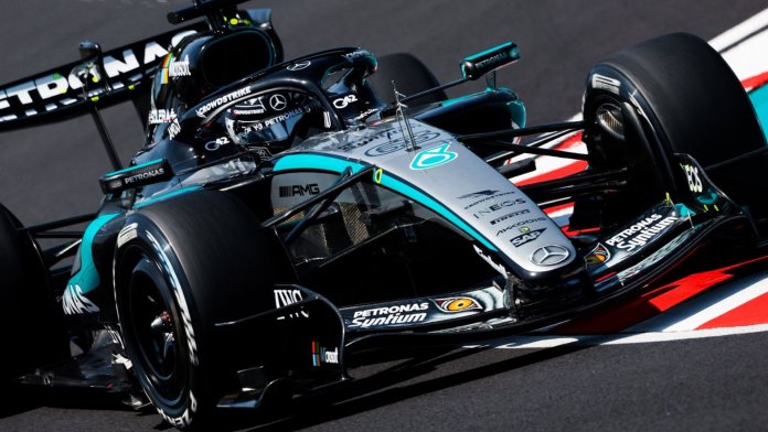 George Russell mène Mercedes 1-2 lors de la première séance d'essais à Suzuka