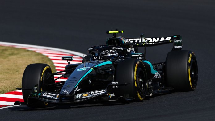 Kimi Antonelli è il più veloce nella terza prova di Suzuka