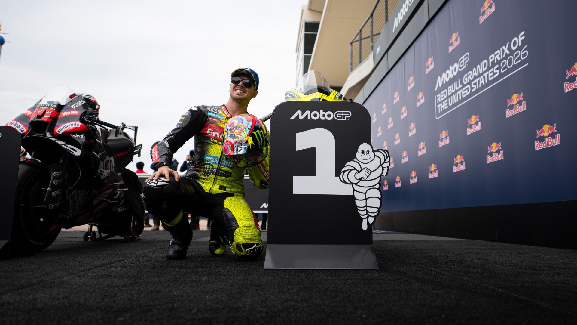 Fabio Di Giannantonio daje z siebie wszystko, aby zdobyć wyjątkowe pole position w MotoGP