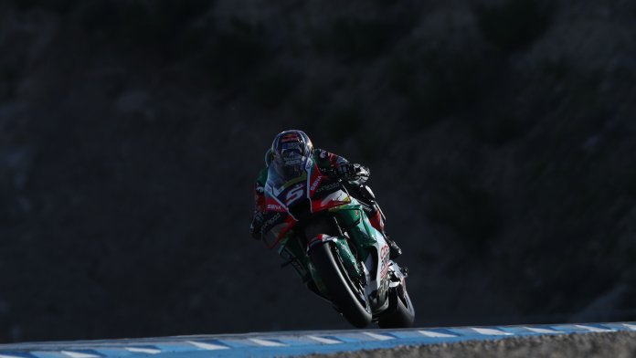 Helm-Funksystem zeigt Fortschritte beim MotoGP-Test in Jerez