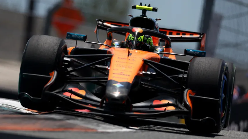 Norris took pole position in Sprint Qualifying in Miami