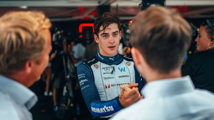 "Čekal jsem, že budu rychlý," říká Franco Colapinto.