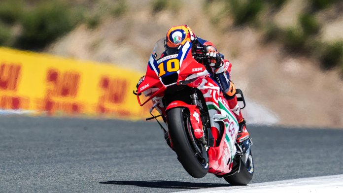 Luca Marini lidera los libres 1 del viernes en Le Mans