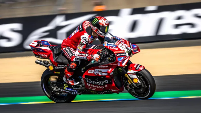 Francesco Bagnaia zdobył swoje pierwsze pole position w tym sezonie w Le Mans