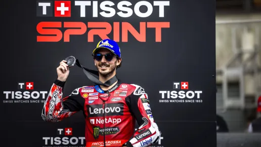 Bittersweet feelings for Bagnaia after Le Mans sprint race