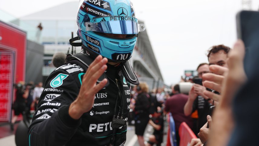 Russell zdobywa "zaskakujące" pole position, a Antonelli jest tuż za nim