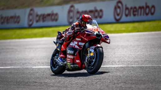 Marc Márquez fastest in Balaton Park morning practice