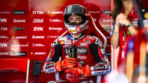 Lepsza przyczepność na torze w Brnie wzmacnia pewność siebie Francesco Bagnaia