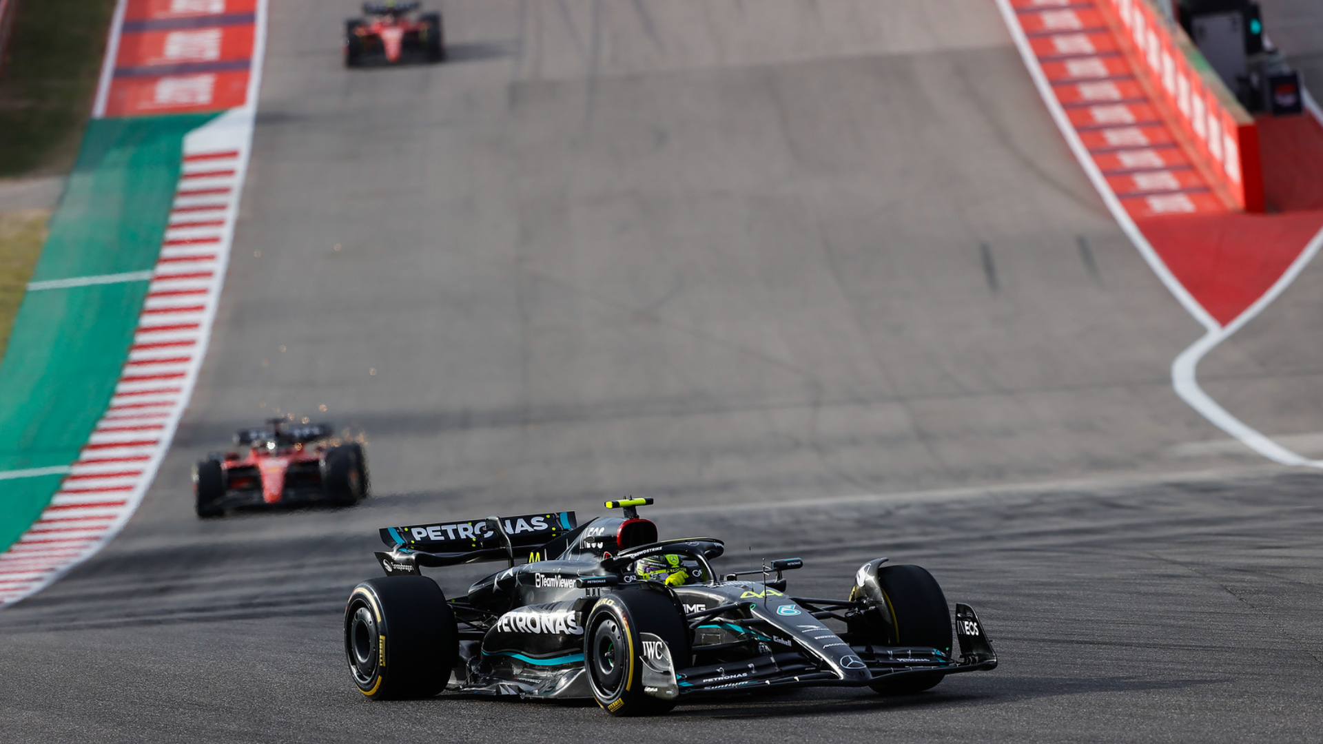 Why were Hamilton and Leclerc disqualified from 2023 United States Grand Prix?