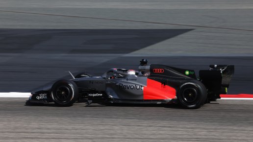 Audi stellte beim Grand Prix von Barcelona-Catalunya ein weiterentwickeltes Triebwerk vor