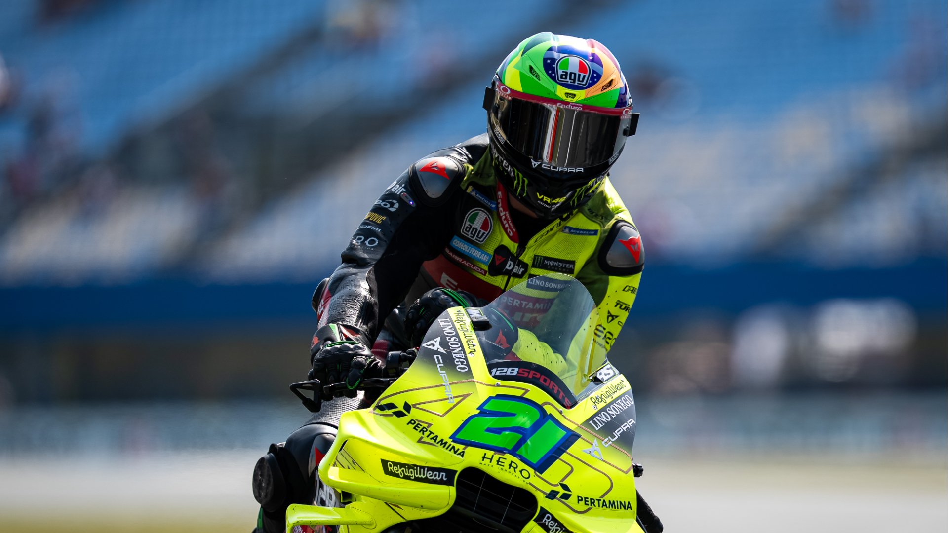 Franco Morbidelli, sancionado con una penalización en la parrilla de salida de la carrera de MotoGP de Holanda tras un incidente en los entrenamientos de Assen