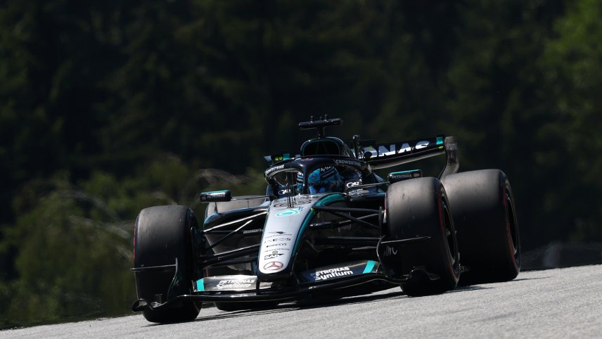 Russell got pole position after odd end of Qualifying at Red Bull ring