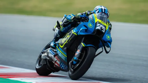 Raul Fernandez sets the pace in Friday morning FP1 at the Sachsenring