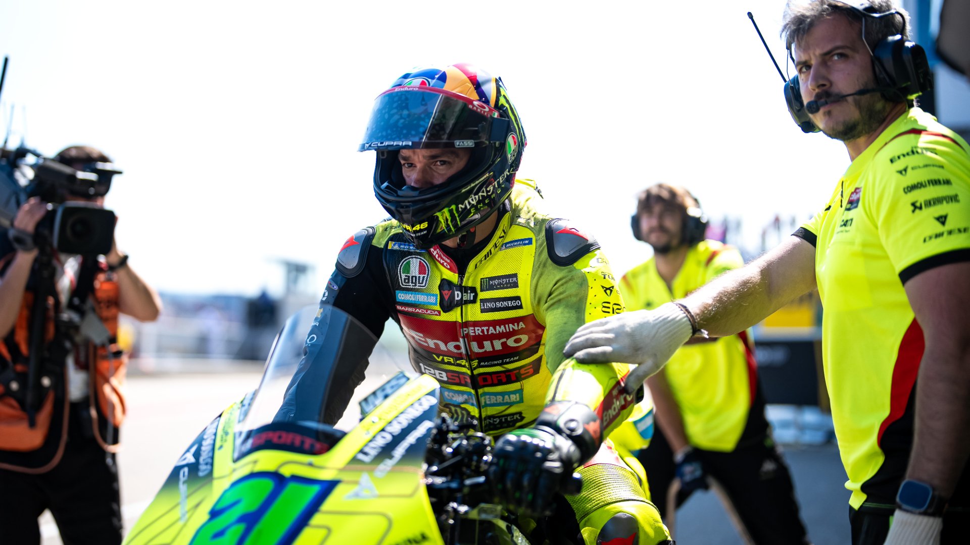Franco Morbidelli wegen Behinderung im Training zum MotoGP in Deutschland bestraft