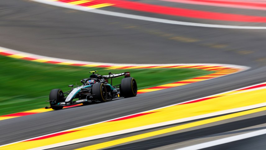 Antonelli wins the second free practice at Spa