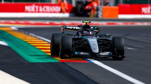 Antonelli wins the final practice at Spa