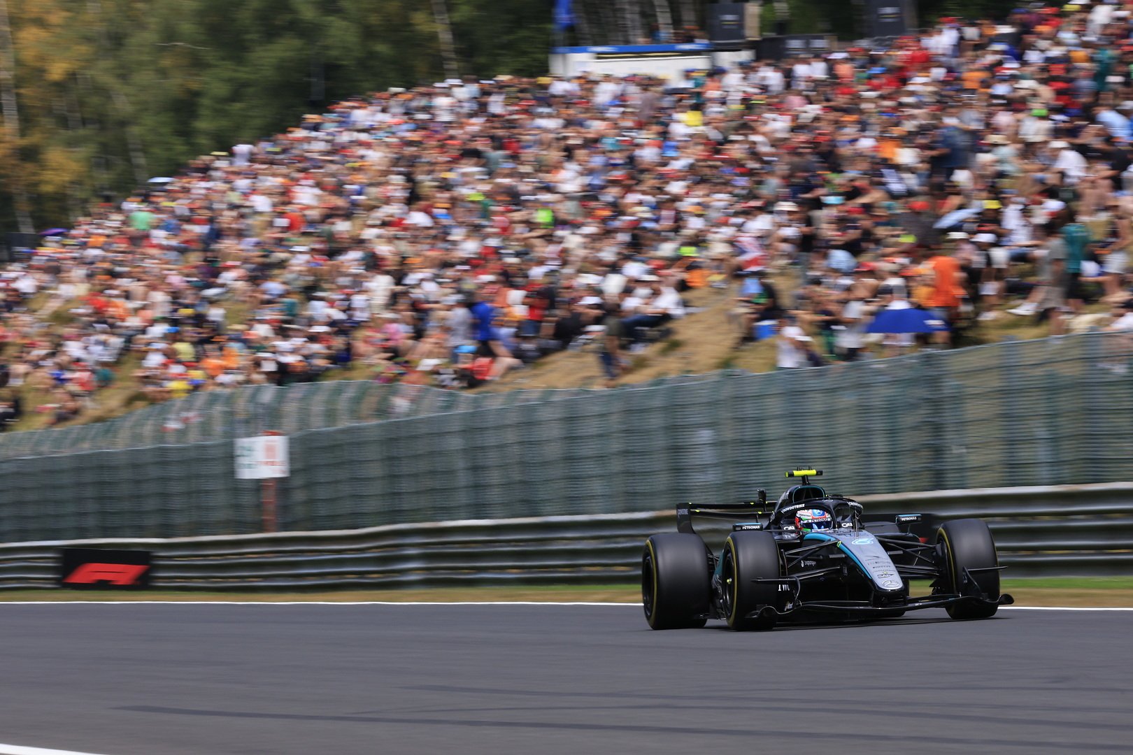 Antonelli takes pole position in Belgium ahead of Verstappen