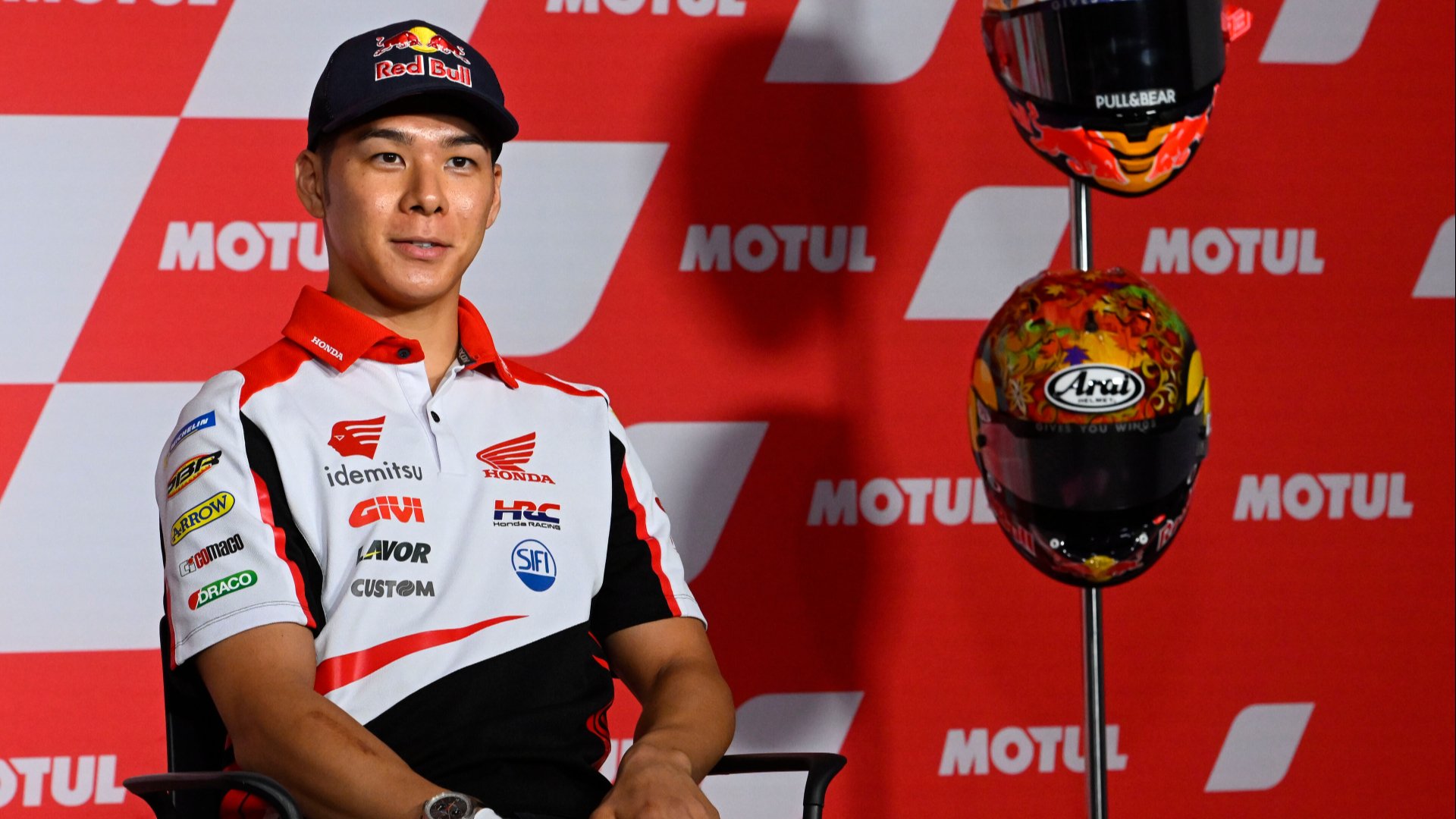 Takaaki Nakagami se vrací do MotoGP jako jezdec s divokou kartou týmu Honda na okruhu v Motegi
