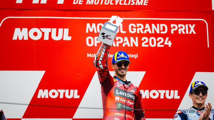 Francesco Bagnaia z optymizmem myśli o tytule MotoGP pomimo 20-punktowej różnicy do Jorge Martina