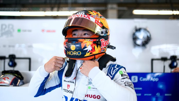 Yuki Tsunoda könnte nach dem Großen Preis von Abu Dhabi seinen ersten Test mit Red Bull absolvieren