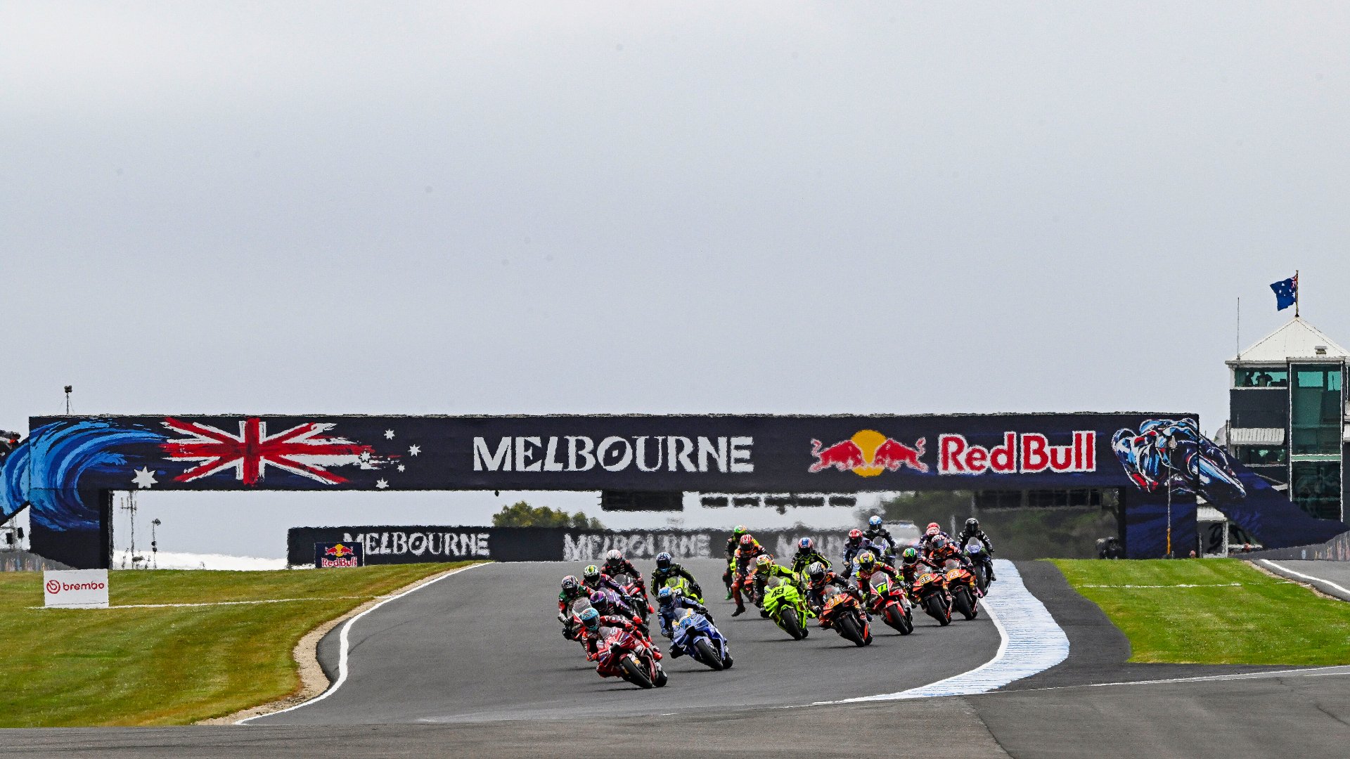 Závod australské MotoGP v roce 2026 byl zrušen kvůli silnému dešti a ...