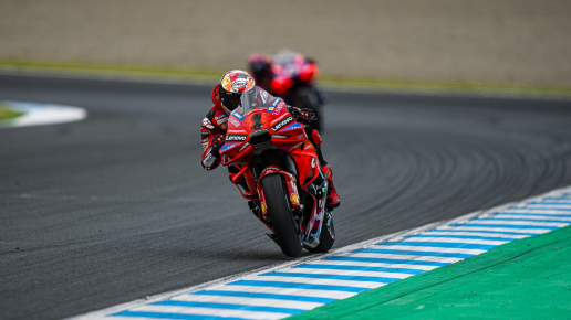 Davide Tardozzi, Team Manager de Ducati, habla de la lucha por el título de Bagnaia