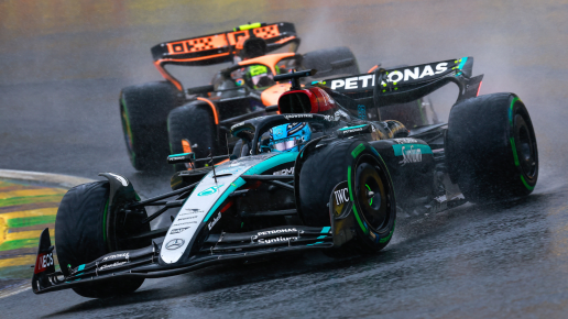 George Russell chtěl v Brazílii ignorovat volání Mercedesu do boxů