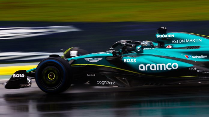 Lance Stroll vysvětluje příčinu bizarní havárie v Brazílii při formování kola