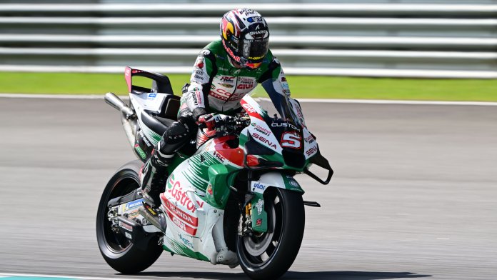 Johann Zarco erzählt eine lustige Geschichte mit Pedro Acosta vom Großen Preis von Malaysia