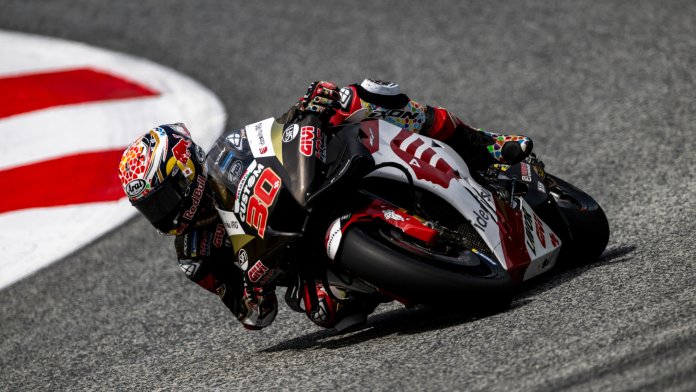 MotoGP Barcelona 2024: Nakagami na szczycie FP1