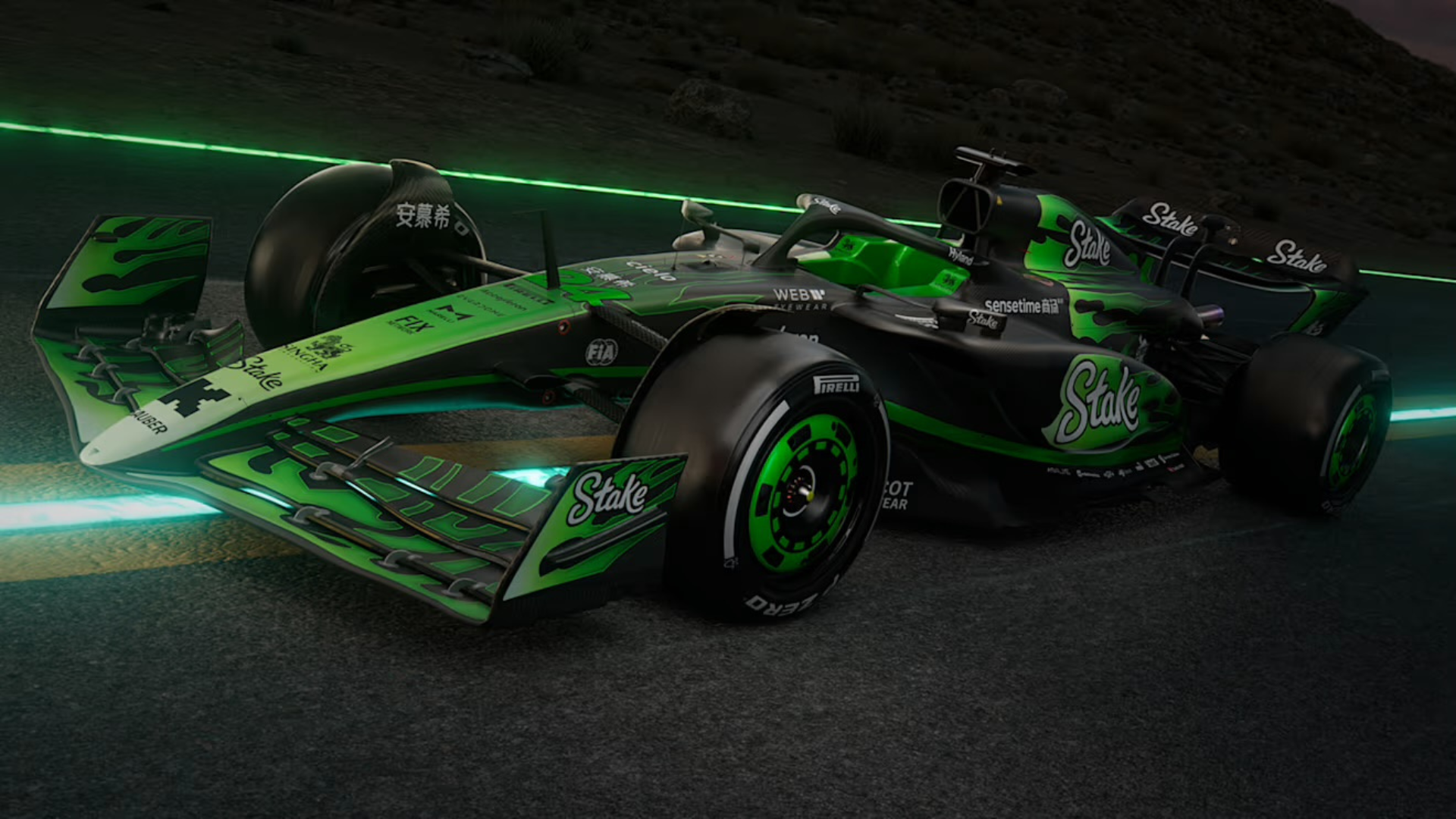 Kick Sauber to run special flaming livery at Las Vegas Grand Prix