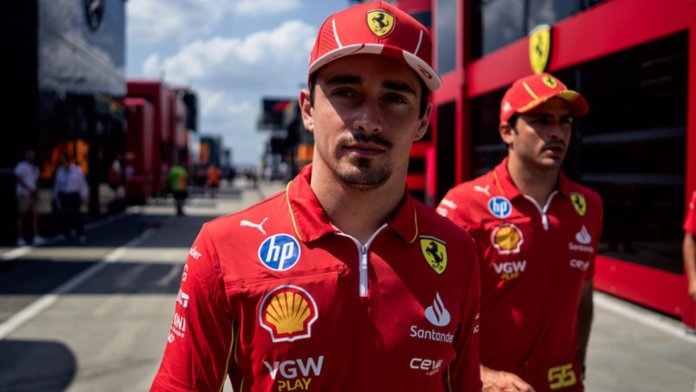 Charles Leclerc afirma que el circuito de Las Vegas se adapta muy bien a Ferrari
