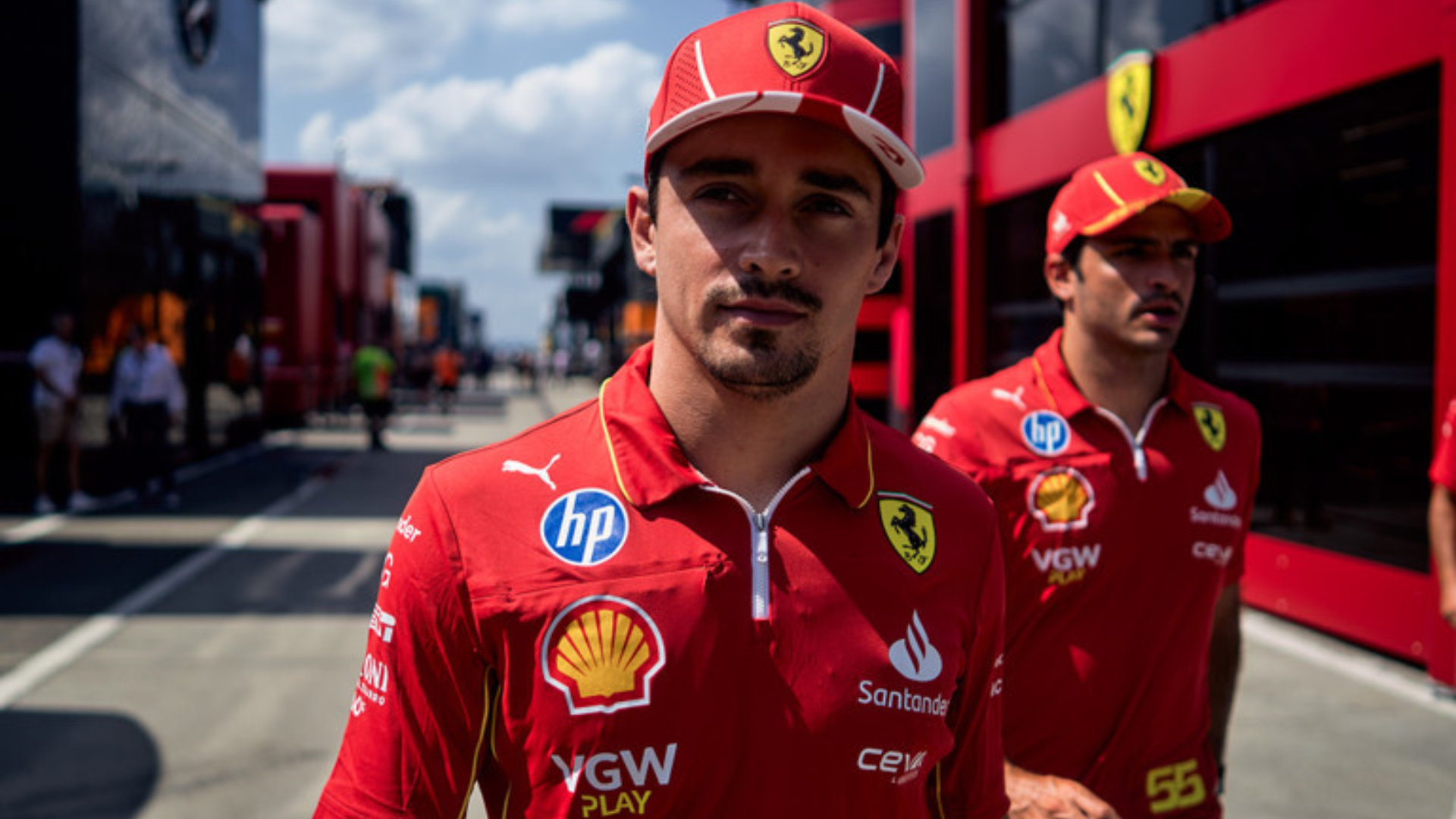 Charles Leclerc claims Las Vegas track should suit Ferrari very well