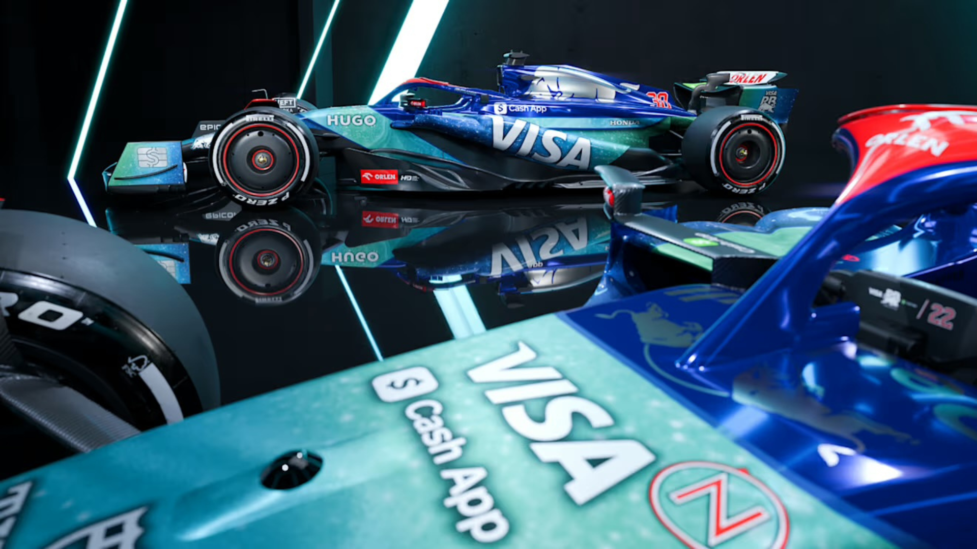 RB unveil special glittering livery for Las Vegas weekend