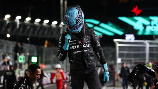 George Russell gewinnt den Großen Preis von Las Vegas und Max Verstappen sichert sich den vierten F1-Titel