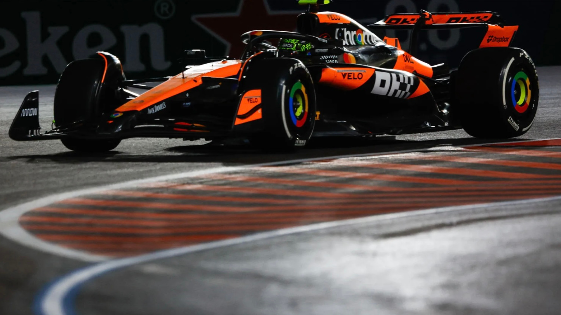 Lando Norris expresses worries after McLaren Las Vegas struggles