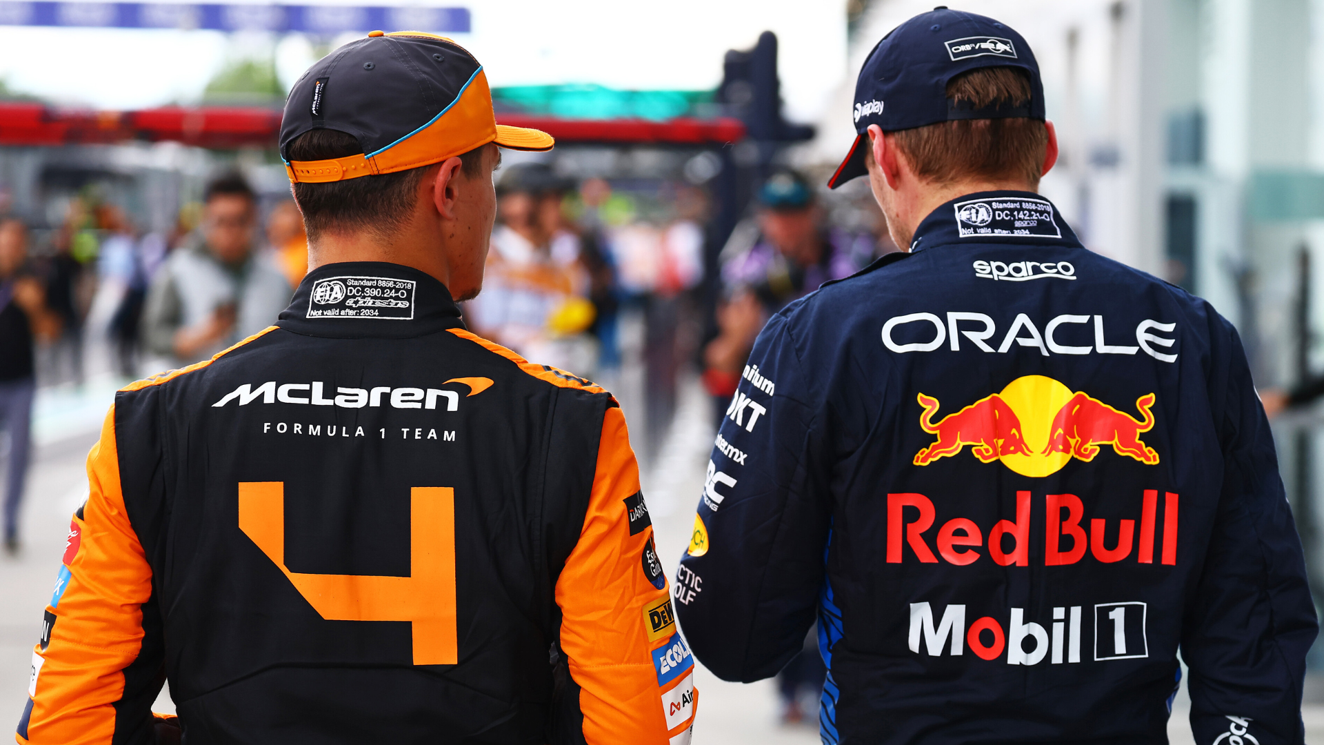 Max Verstappen believes he will have more battles with Lando Norris