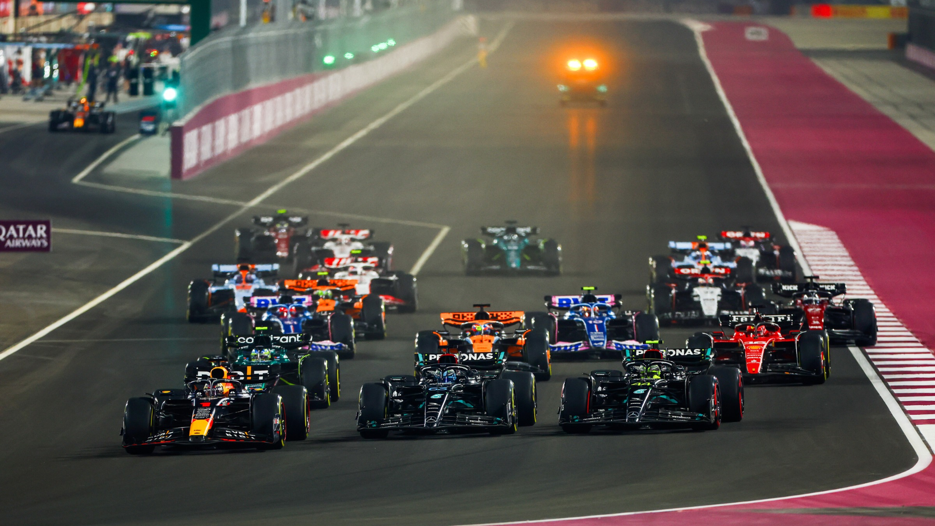 What happened last time when Formula 1 raced in Qatar?